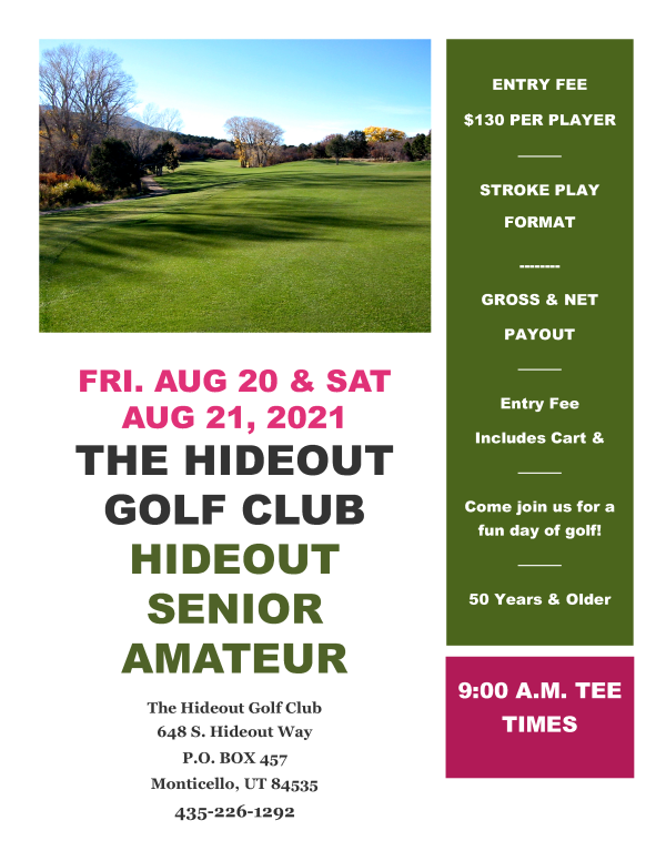 Hideout Golf Course - Golf